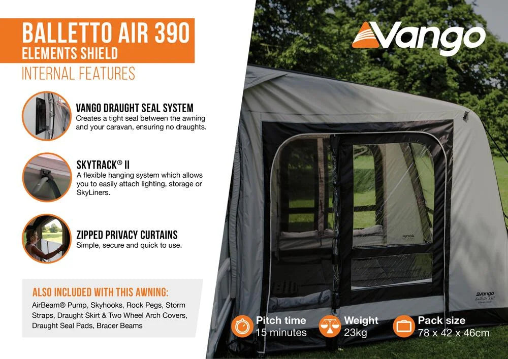 Balletto Air 390 Elements Shield